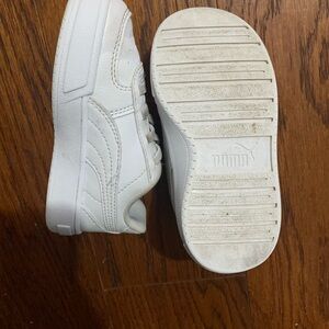 Puma Kids Classic White Sneakers